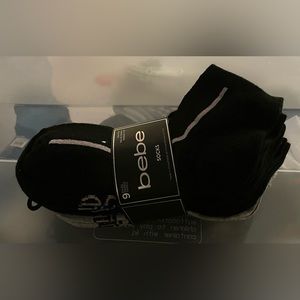 bebe 9 pair ankle socks, NWT